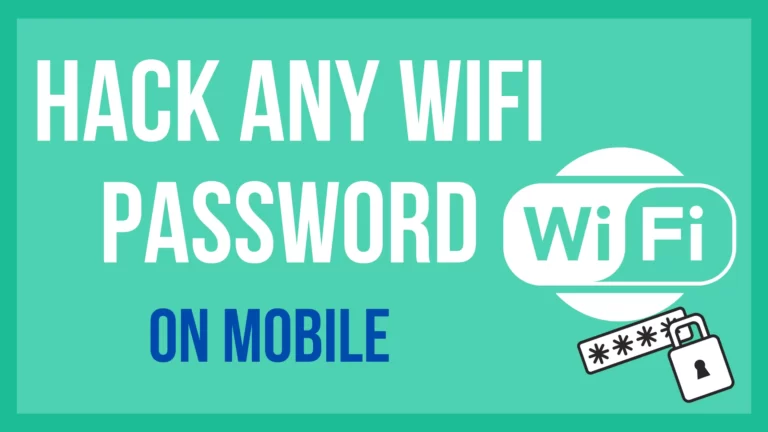 How to Hack Wifi Password